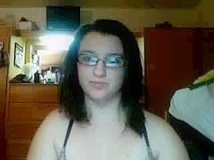 Flashing my teen tits on a webcam