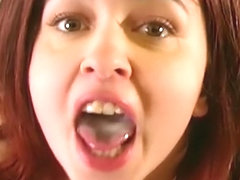Teen slut Britney: 1990s used condom Cum Swallowing and dirty Ass to Mouth