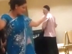sexy nepali aunty dancing in party