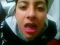 Concupiscent lalin girl craves to smack some cum