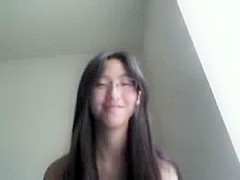 Cute 18yo asian can't live out of to stuff her wazoo and cum
