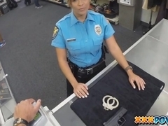 Fucking Sexy Police Officer In My Pawnshop