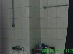 Voyeur video of my gf after bath