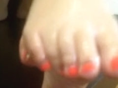 Oiled feet joi