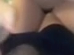 College black brown girlfriend on POV sex clip scene blowing my ding-10-Pounder