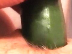 I love to fuck myself with cucumber when I am home alone