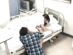 Hospital patient forget about his illness and fucked his nurse