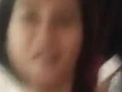 horny Indonesian MILF gets her wet pussy fingered