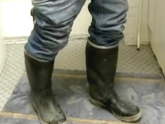 nlboots - bitk, rubber boots, jeans