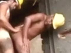 Two brazilian workers and their outdoor fuck