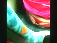 Thong Slip - Spanish girl in the bus wearing Red Thong :-)