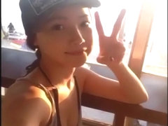 very pretty ex Korean gf video leaked