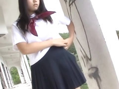 Ai shinozaki wearing a school uniform
