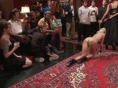 Princess Donna Throws a B Day Party Full of Sex Bondage and Humiliation