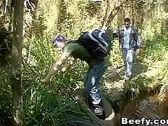Hunk Beefy Gays Fuck Each Other After Hiking