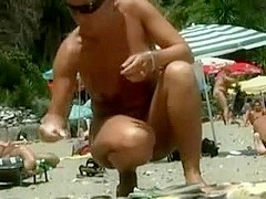 Beach Nudists Filmed On Spy Web Camera