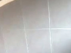 Shower spy cam videos with teen brunette