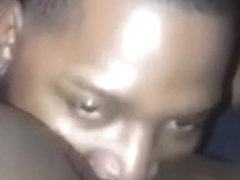 She came over late at night to get her pussy and ass ate