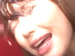 Exotic Japanese girl Ai Sayama in Hottest Bukkake, Gangbang JAV movie
