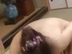 Cheating Tits wife and young man in absence of her husband