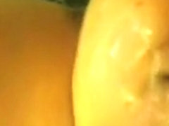Cumming on her face then her licking it off