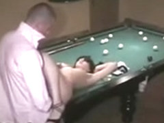 Absolutely Crazy Fuck At The Billiard Saloon!