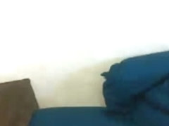Horny shemale uses a dildo on a webcam show