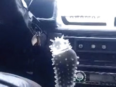 BigLips in the car