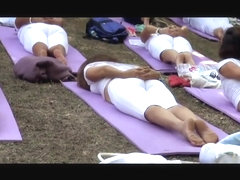 I recorded yoga girls