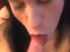 Making that large penis cum is pure fun for her