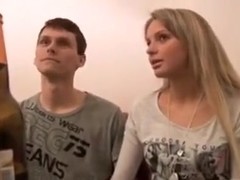 Two college chicks get fucked by guys