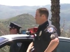Brunette Teen Fucking With The Police