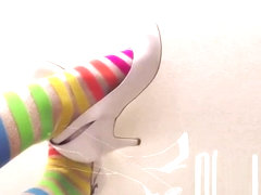 #54 rainbow socks