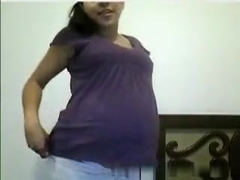 Pregnant immature strips for me on cam