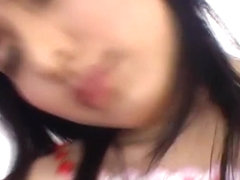 Mami Kato gags on cock and gets fucked by a horny guy.