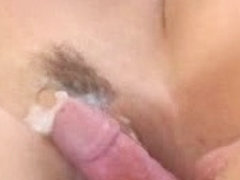 Fuck and cum on pussy