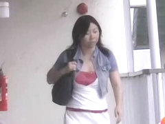 Plump Asian bitch having sharking adventure during the afternoon