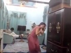 My big boobed Pakistani girlfriend knows how to dance