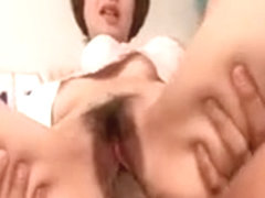 Sweet Asian Girl Gets Tits And Pussy Teased In Bed