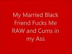 My Married Dark Ally Copulates Me RAW and Cums in My Booty