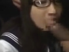 Shy Schoolgirl groped and used in public
