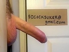 22 YR OLD SEXY STUDENT VISITS MY GLORYHOLE FOR FIRST TIME