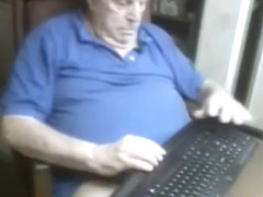Grandpa stroke on webcam 4