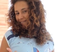 Russian Curly Hair college girl Fucking